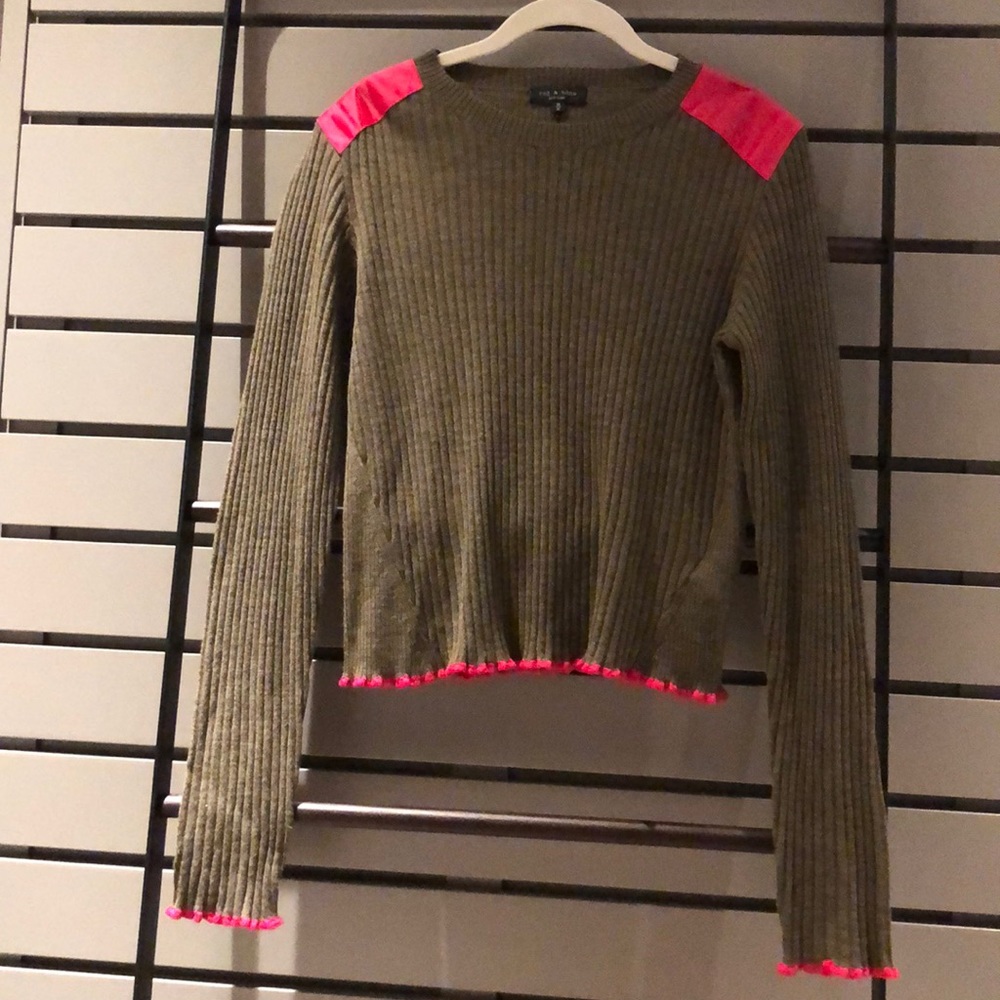 rag and bone thin-knit sweater
